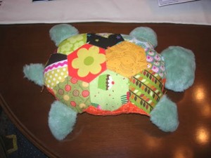 DIY tutorial como hacer tortuga con patchwork