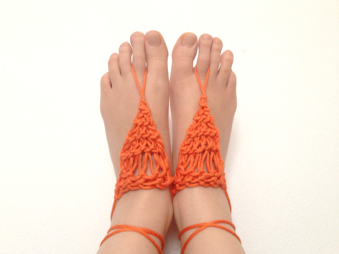 Tutorial para tejer unas sandalias descalzas o barefoot sandals en telar